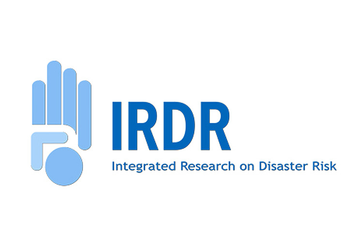 Logo von IRDR: Integrierte Forschung zu Katastrophenrisiken.